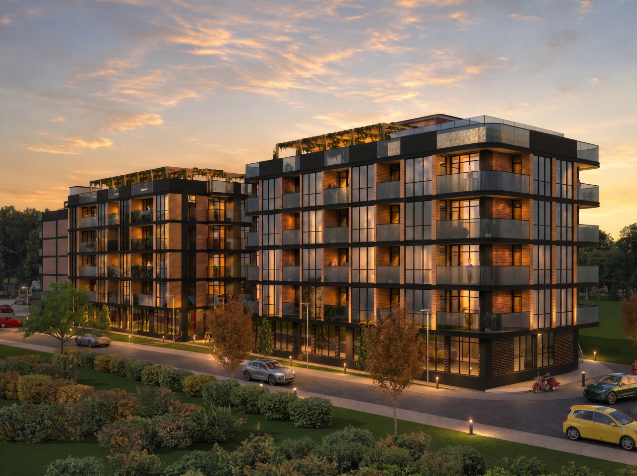 Club Residence exterior render 2